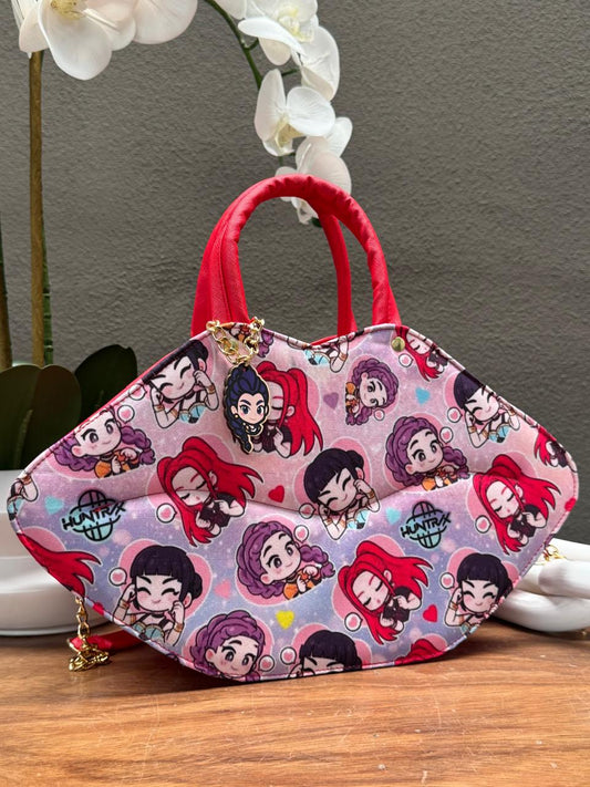 BOLSO BESO PERSONAJE GUERRERAS KPOP