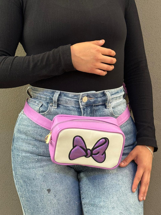 BOLSO/CANGUERERA PERSONAJE MOÑO DAISY