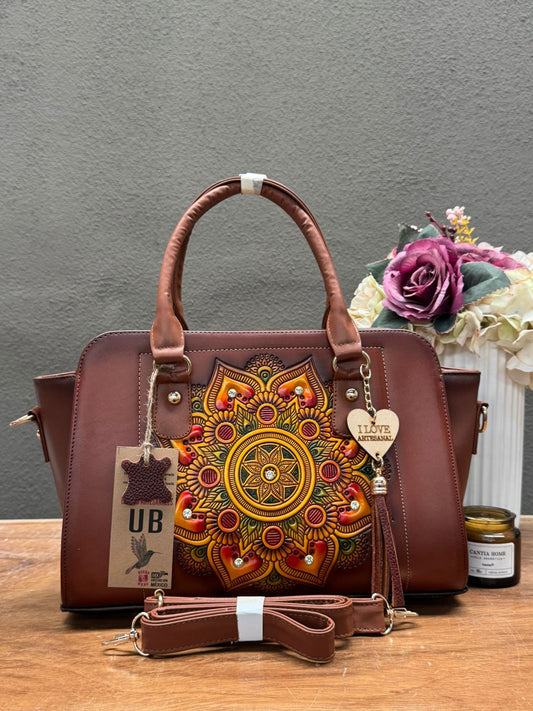 UB MOD ARTESANAL SANDY MANDALA CAMEL/AMARILLO