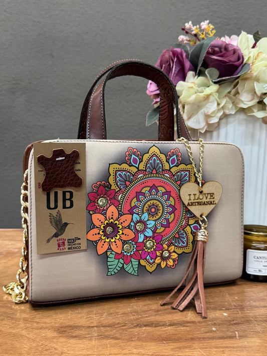 UB CROSSBODY OLGA MANDALA LATE/COLORES