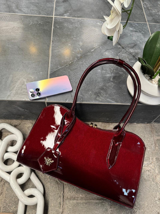 BOLSO MORGANA VINO CHAROL