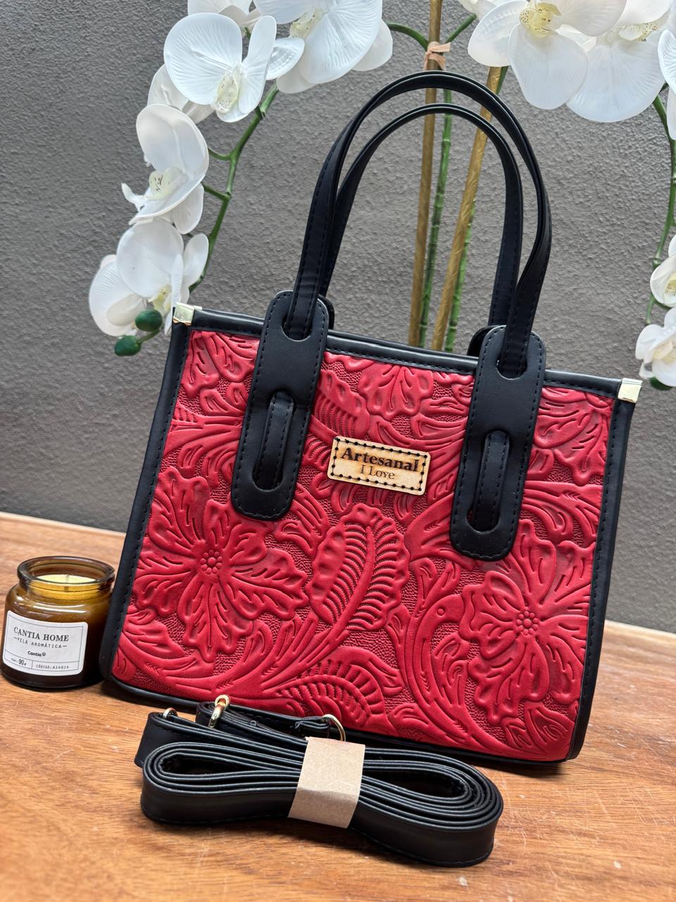 BOLSO EMILIA COLOR ROJO