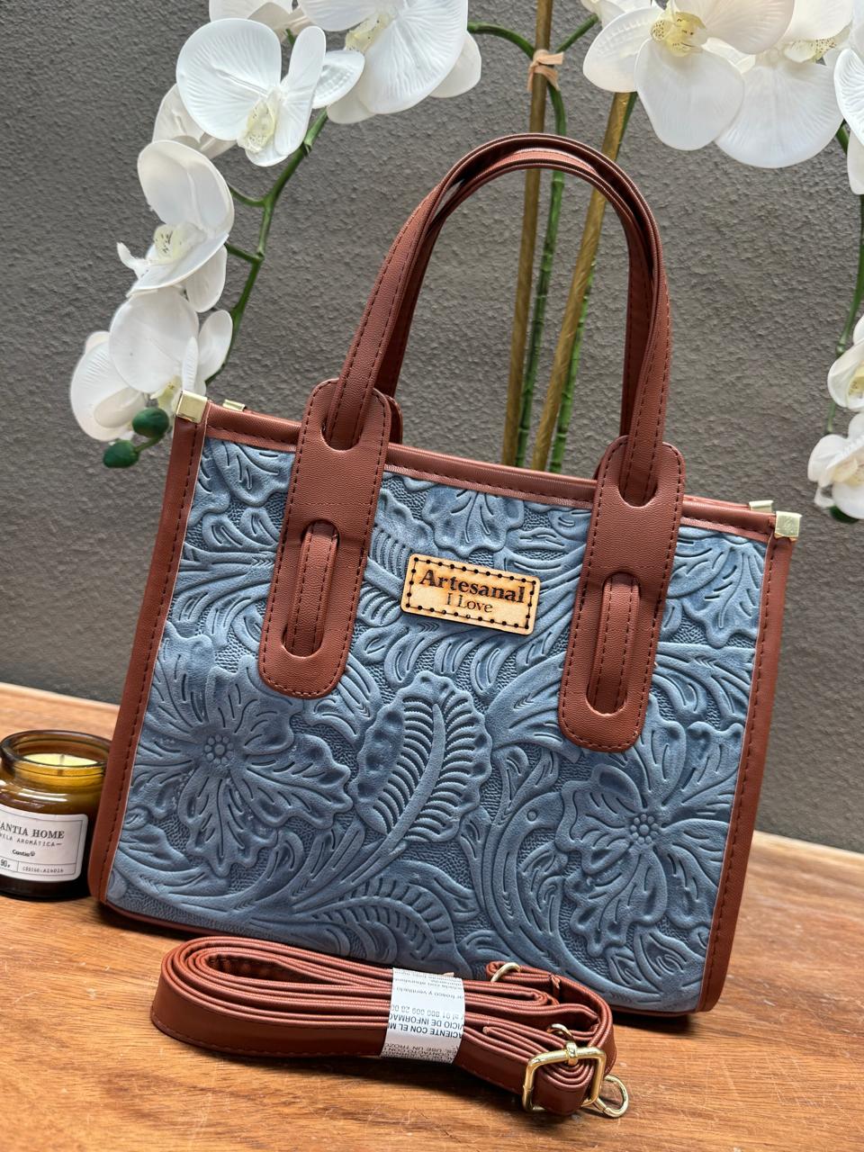 BOLSO EMILIA COLOR AZUL