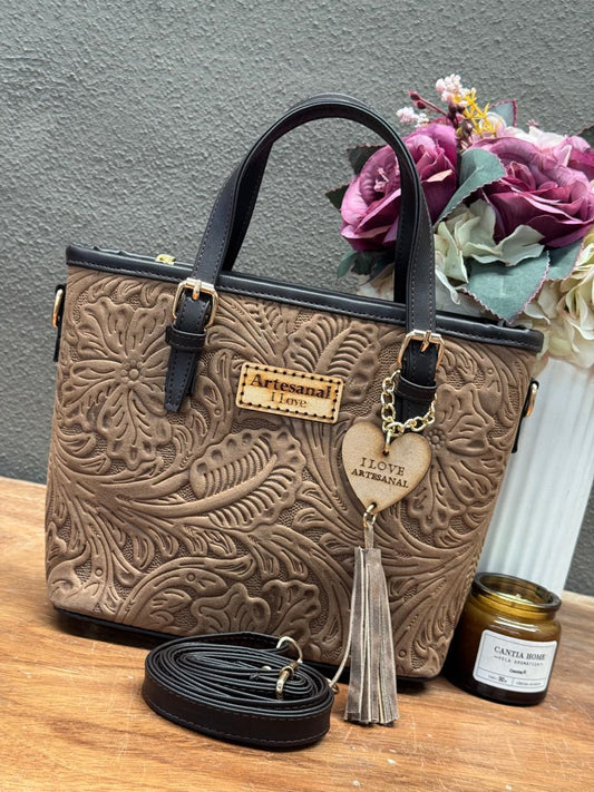 BOLSO CLARA COLOR NUEZ ASA FERRERO