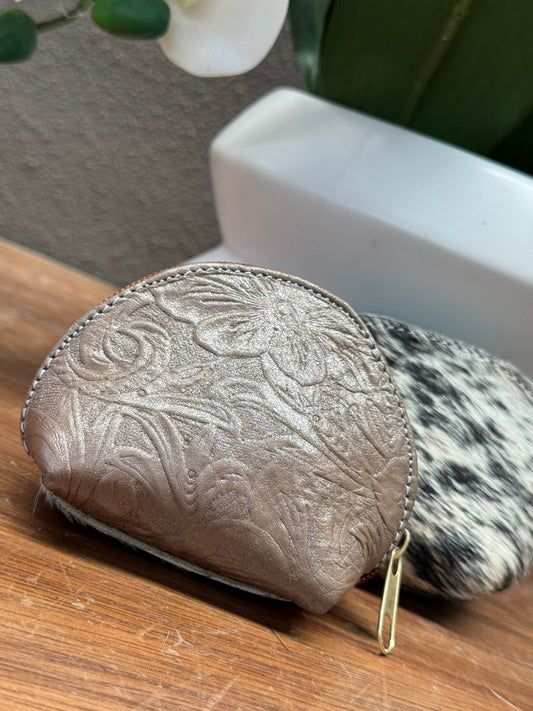 MINI MONEDERO PELO BRONCE