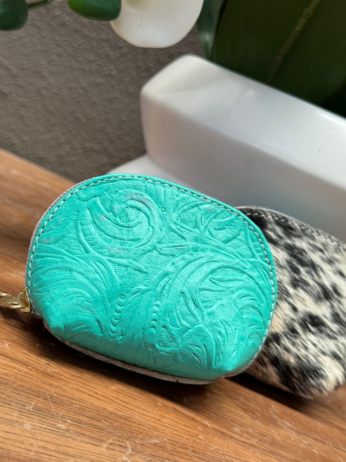 MINI MONEDERO PELO MENTA