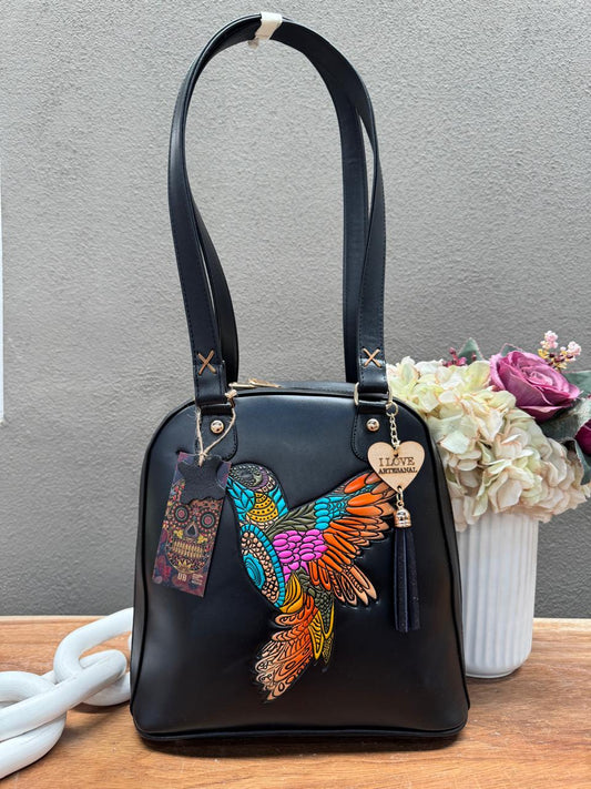 UB  MOCHILA ARACELI COLIBRI NEGRO
