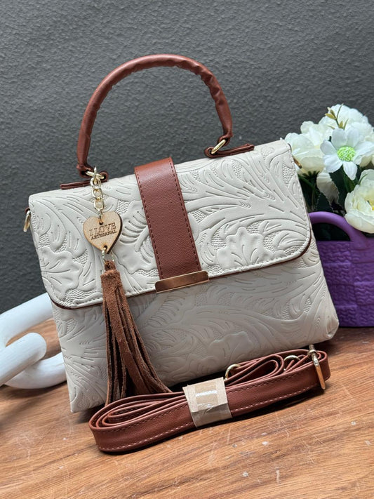 BOLSA DAFNE COLOR COLOR HUESO
