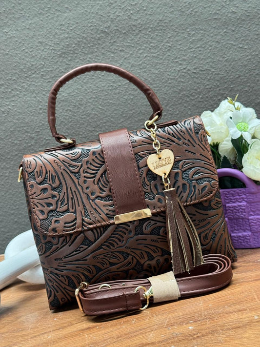 BOLSA DAFNE COLOR COLOR MARRON
