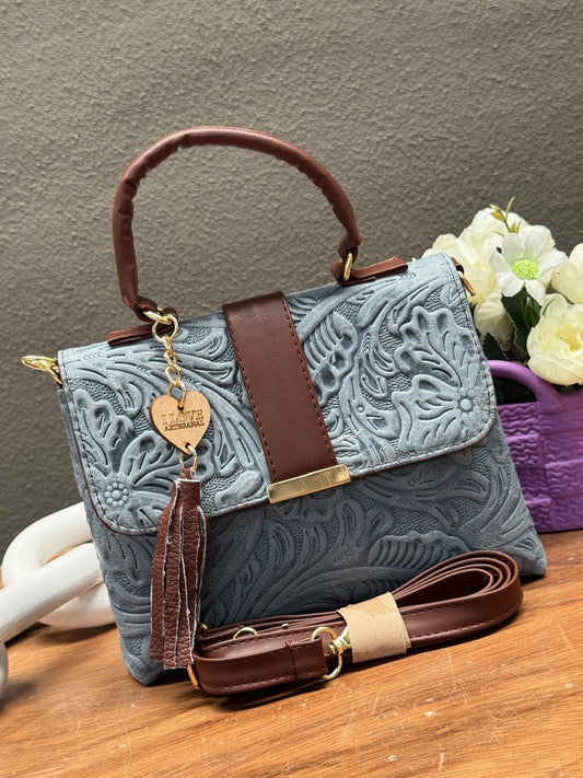 BOLSA DAFNE COLOR COLOR AZUL