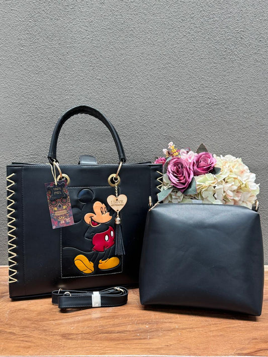 UB DUO ARTESANAL COMBO MICKEY NEGRO