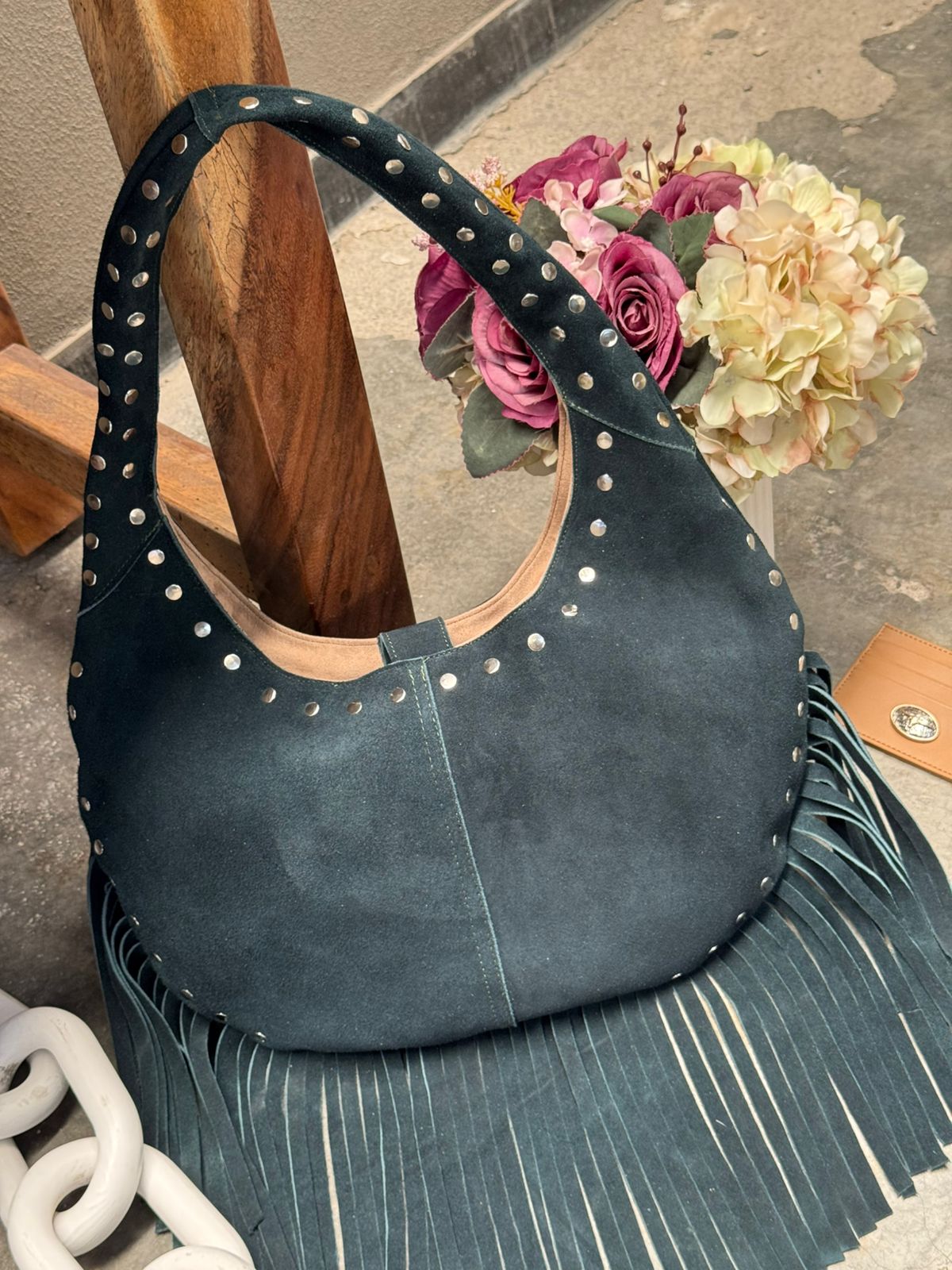BOLSO MONTANA VERDE PASTO BARBAS