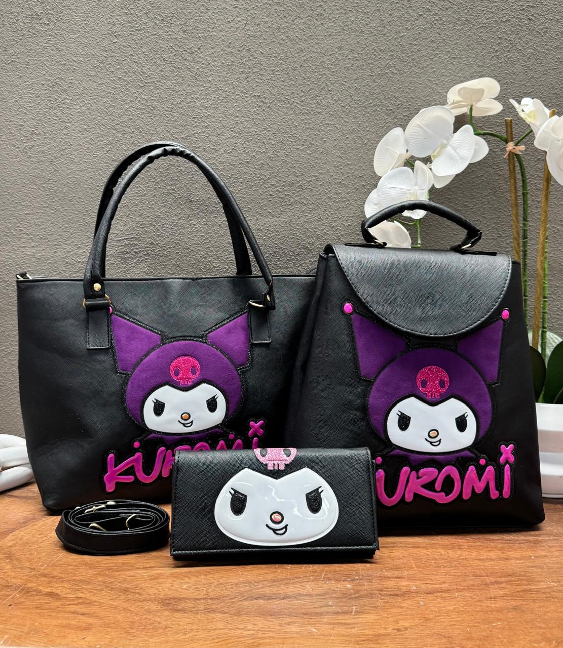 COMBO PERSONAJES KUROMI NEGRO