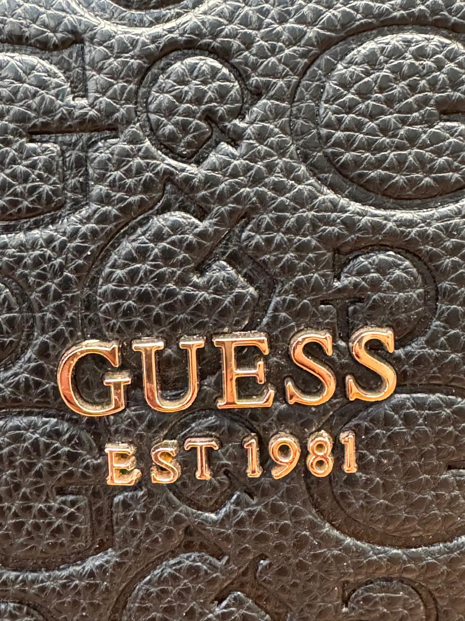 CROSSBODY NOELLE GUESS KAKHI ESTAMPADO