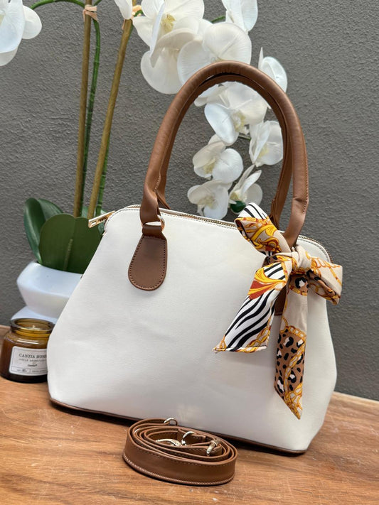 BOLSO AMANDA CAMEL/HUESO