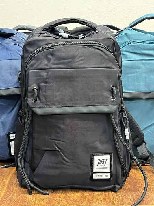 MOCHILA JUST NEGRO