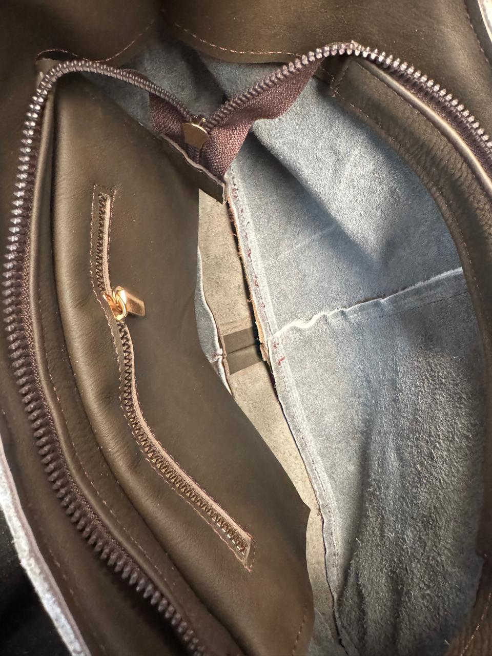 BOLSA HABANA PELO Y BARBAS NEGRO