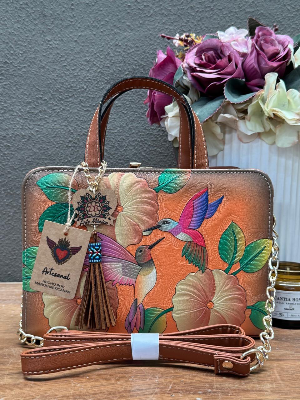 DB CROSSBODY COLIBRI 2 NARANJA