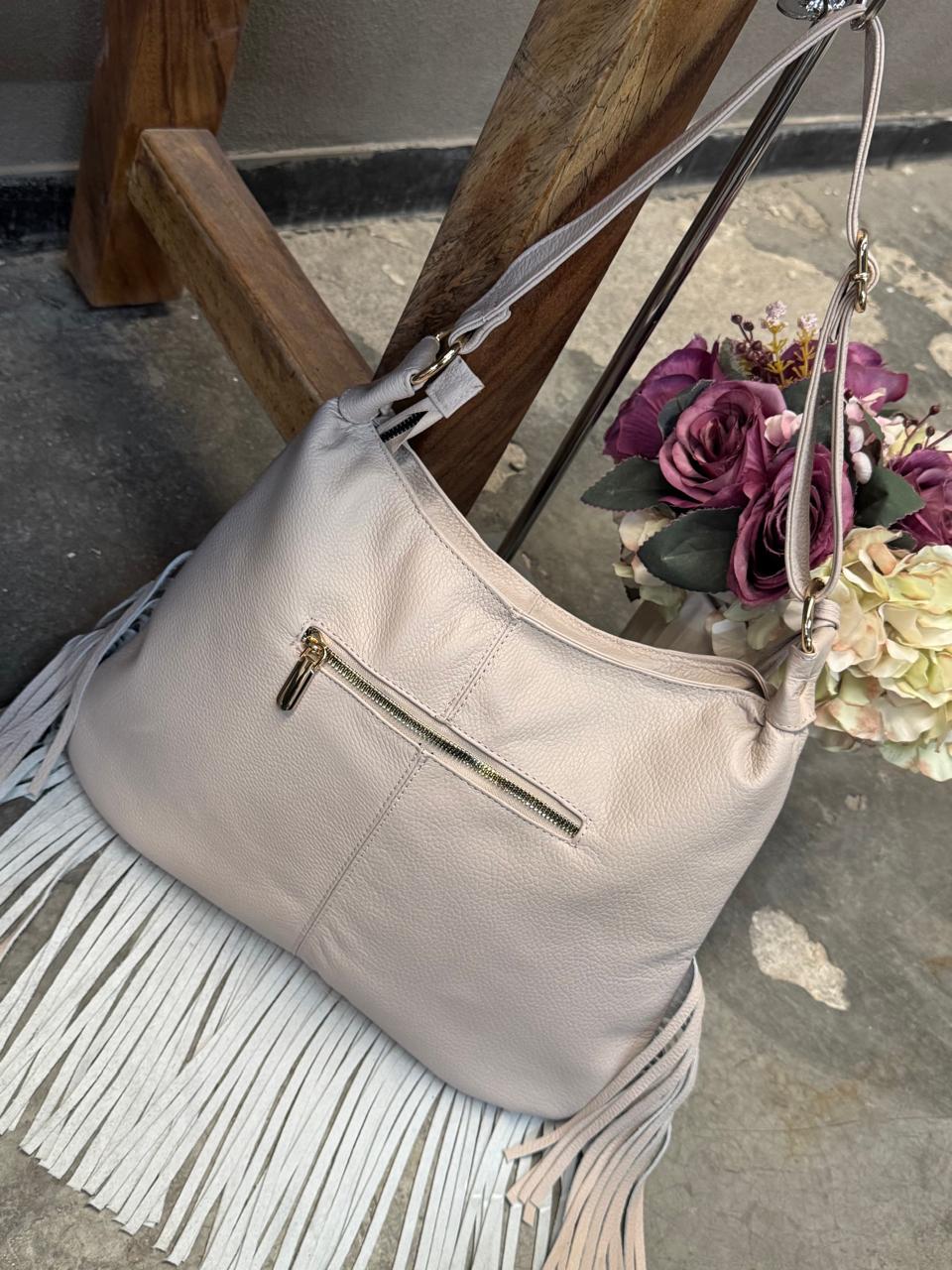 BOLSO 100% PIEL BULGARIA ANTIMONIO