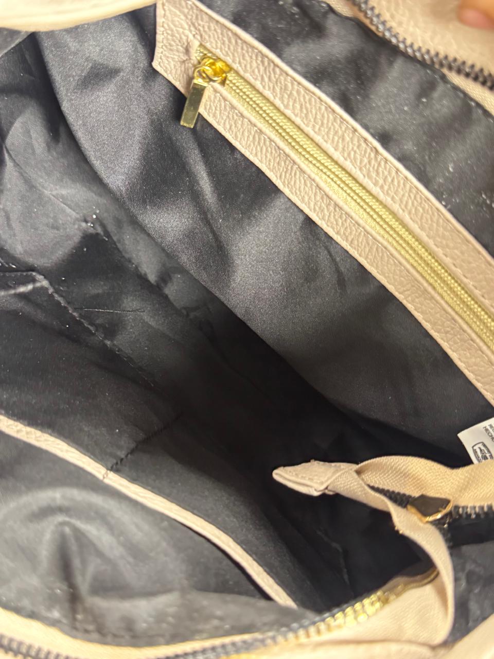 BOLSO 100% PIEL BULGARIA ANTIMONIO