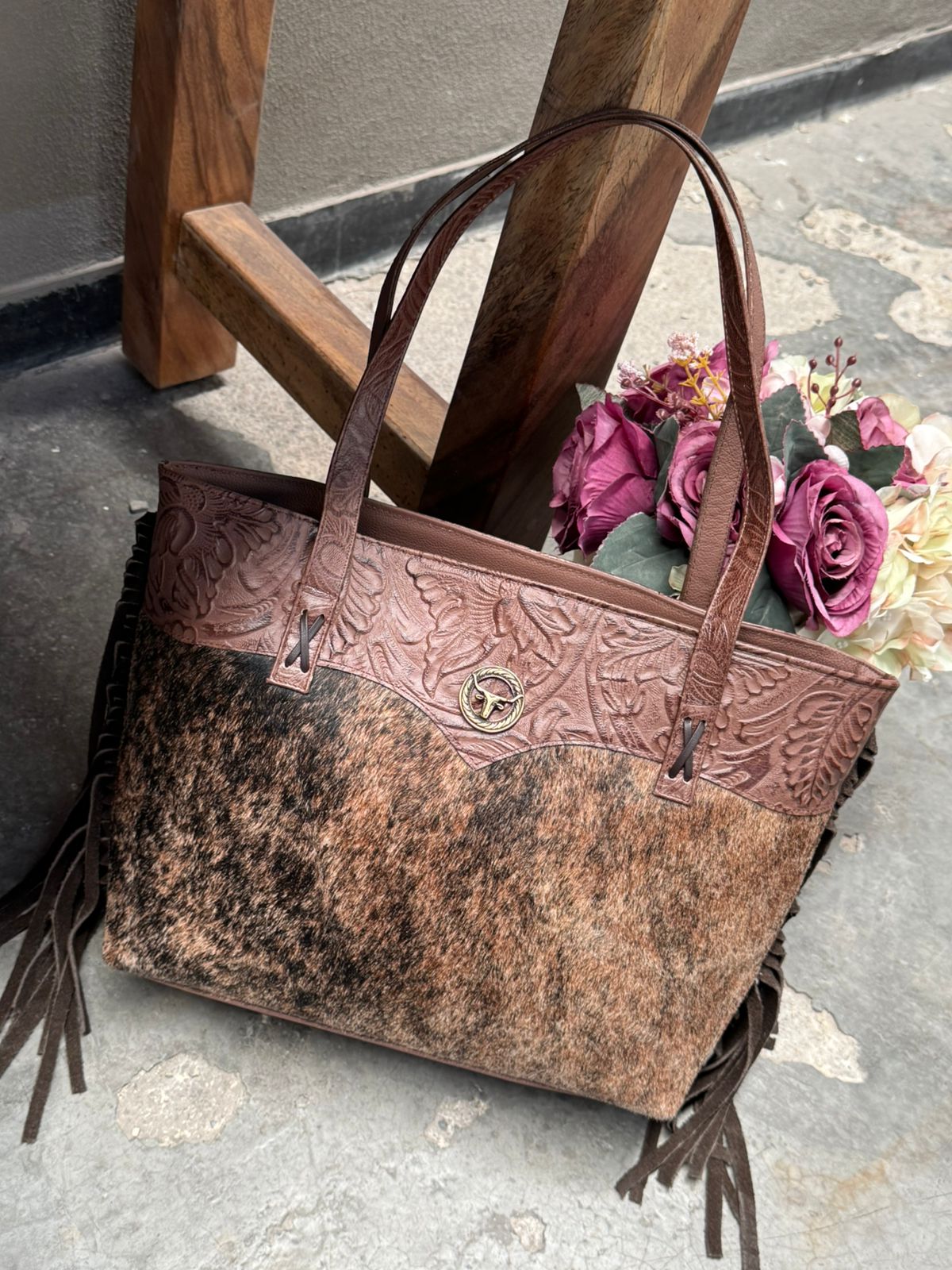 BOLSA FELISA PELO Y BARBAS COMINO