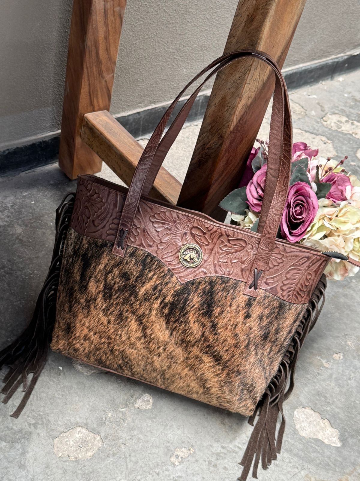 BOLSA FELISA PELO Y BARBAS COMINO
