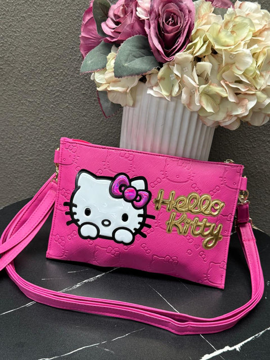 CROSSBODY/MUÑEQUERA DISNEY HELLO KITTY FIUSHA