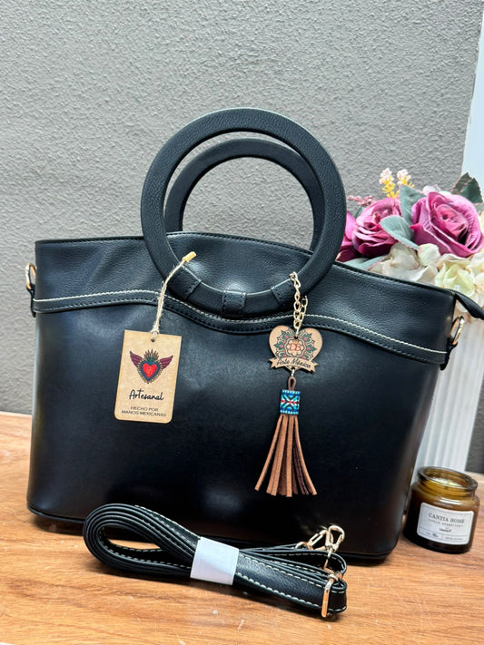 DB GDE BOLSA ARO NEGRO LISO