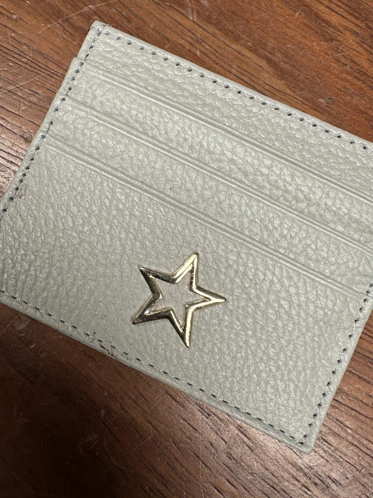 LETRA ESTRELLA CONTORNO DORADO