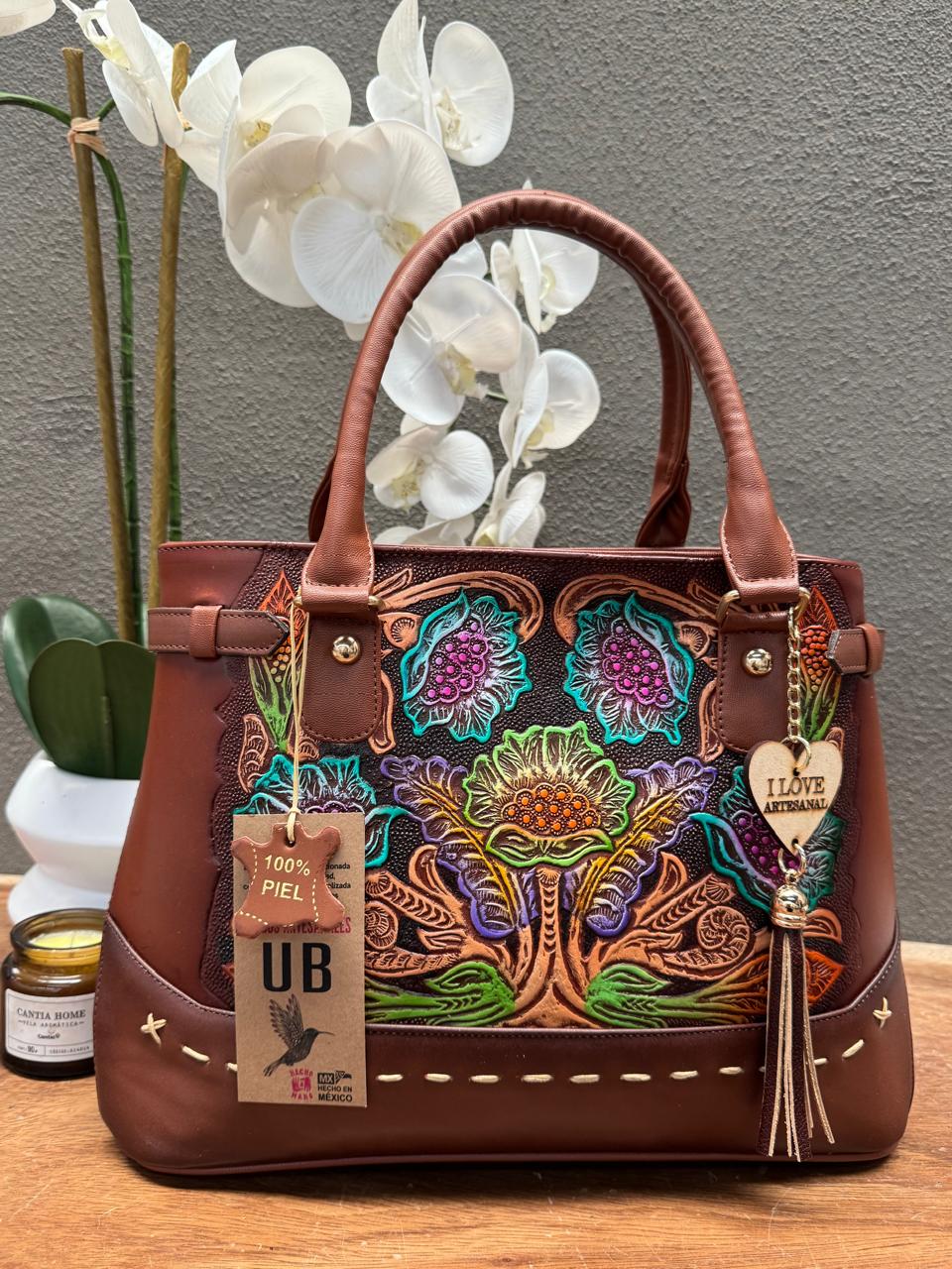 UB MOD ARTESANAL TOKIO FLORES CAMEL