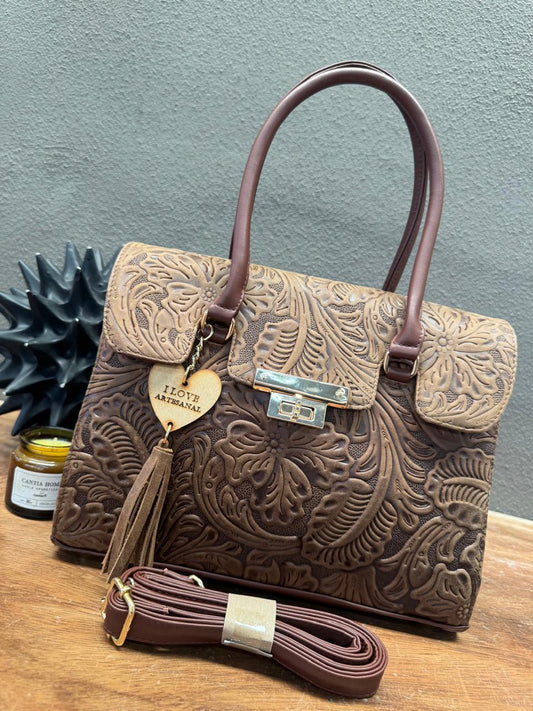 BOLSO GUADALUPE COLOR MUSGO