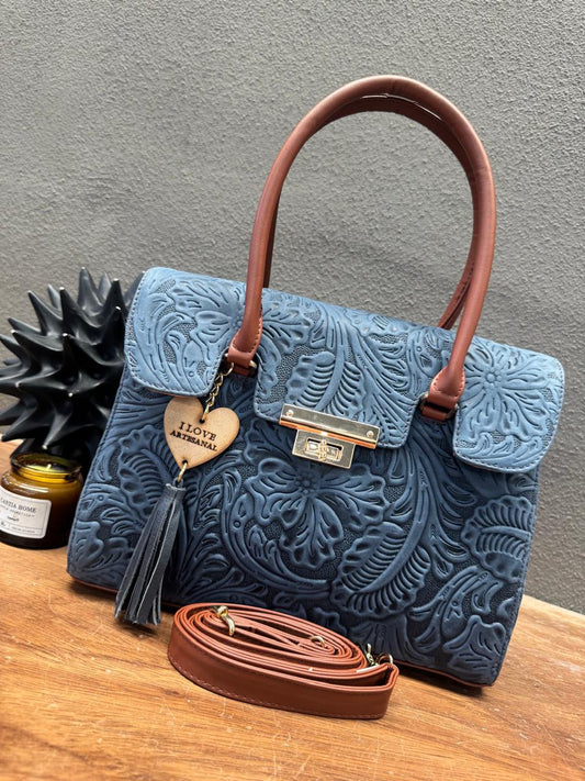 BOLSO GUADALUPE COLOR INDIGO