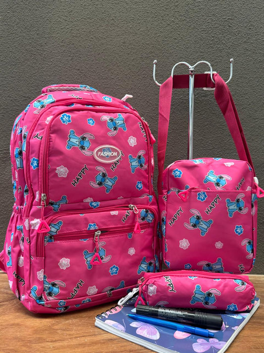 COMBO MOCHILA FASHION STITCH FIUSHA