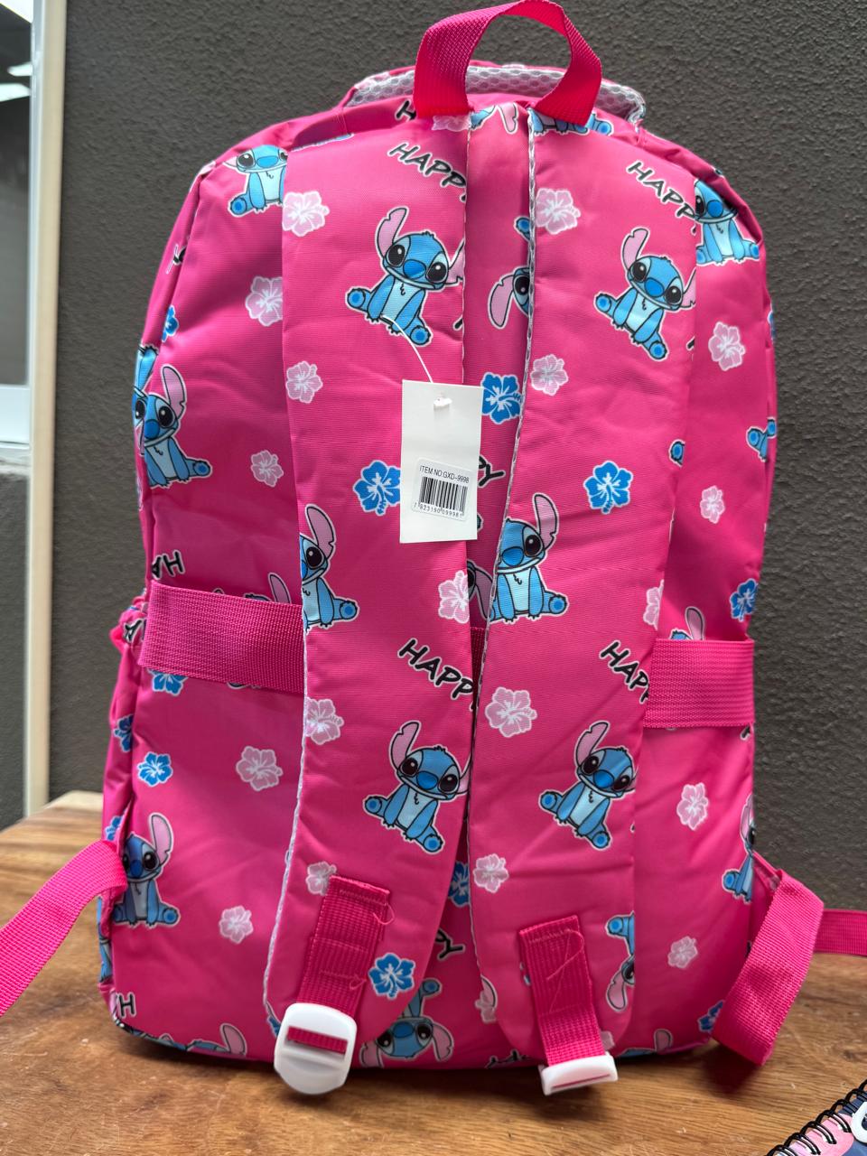 COMBO MOCHILA FASHION STITCH AZUL