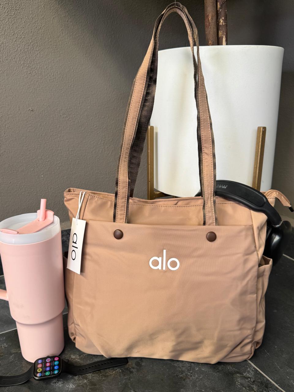 TOTE BAG YOGA ALO KHAKI