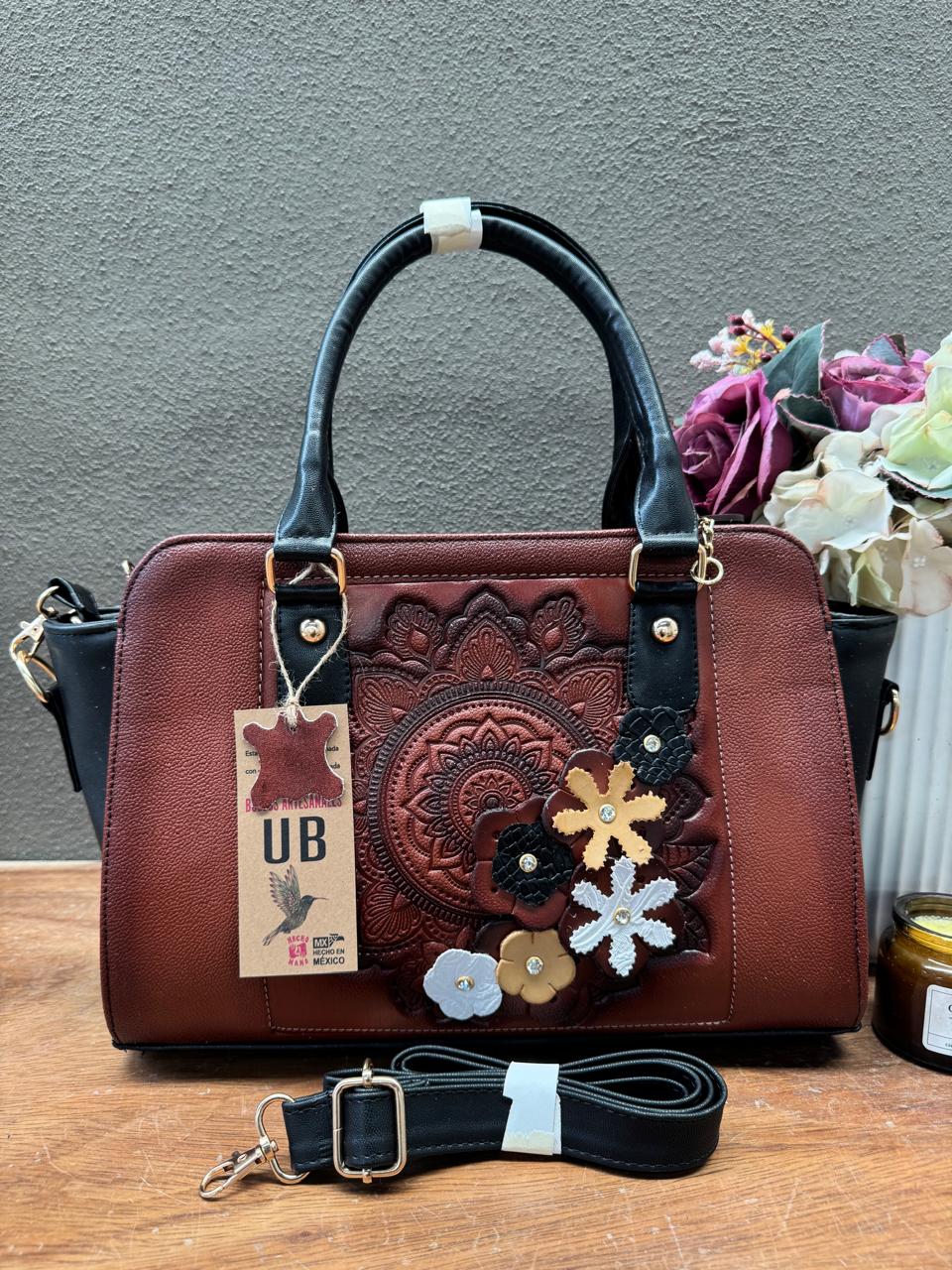 UB MOD ARTESANAL SANDY MANDALA MARRON/BLANCO