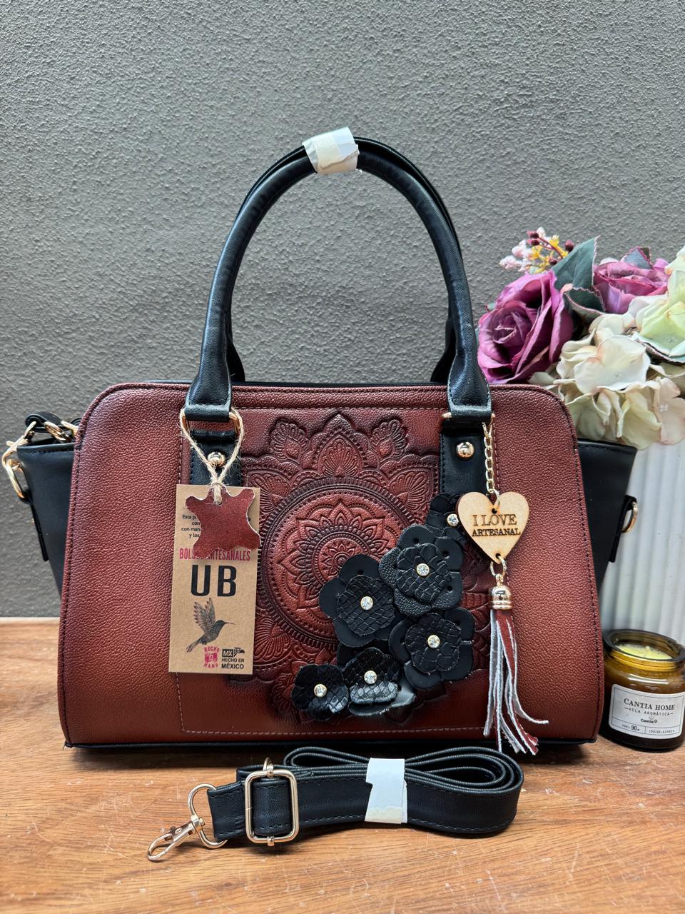UB MOD ARTESANAL SANDY MANDALA MARRON/NEGRO