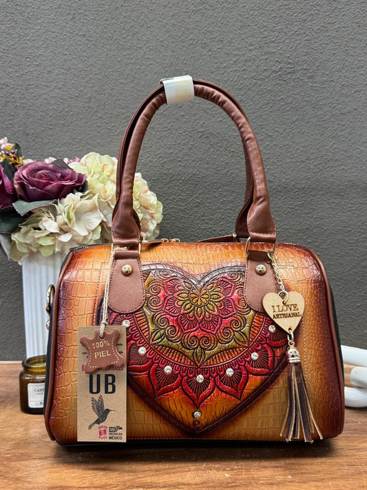 UB MOD ARTESANAL LOLITA CORAZON CAMEL