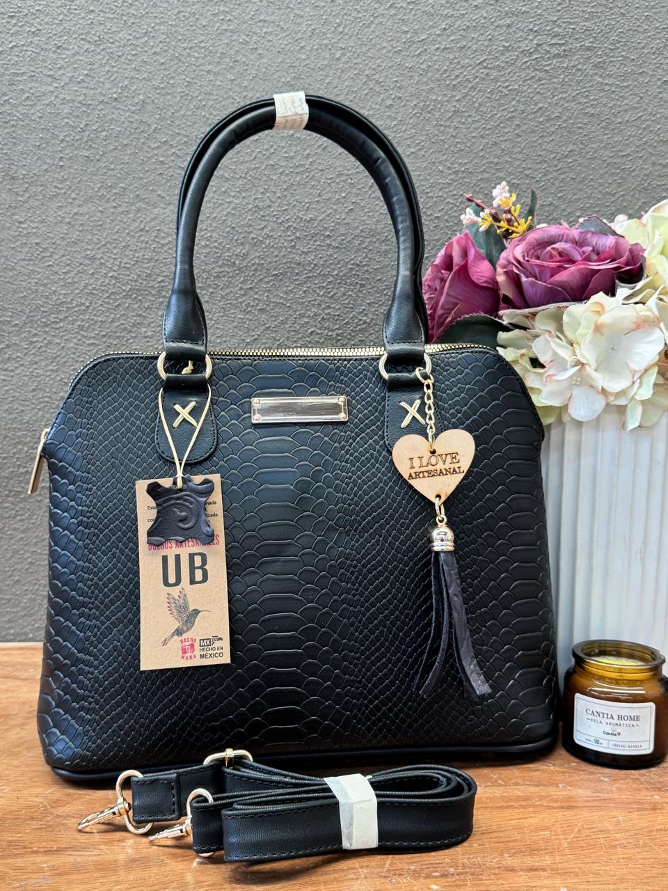 MOD ARTESANAL PACHITA NEGRO VIBORA