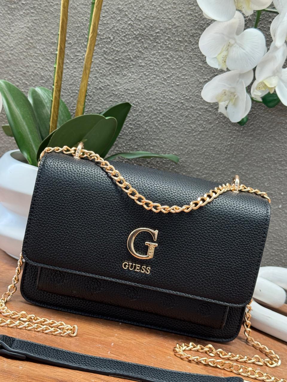 CROSSBODY GUESS 395 NEGRO