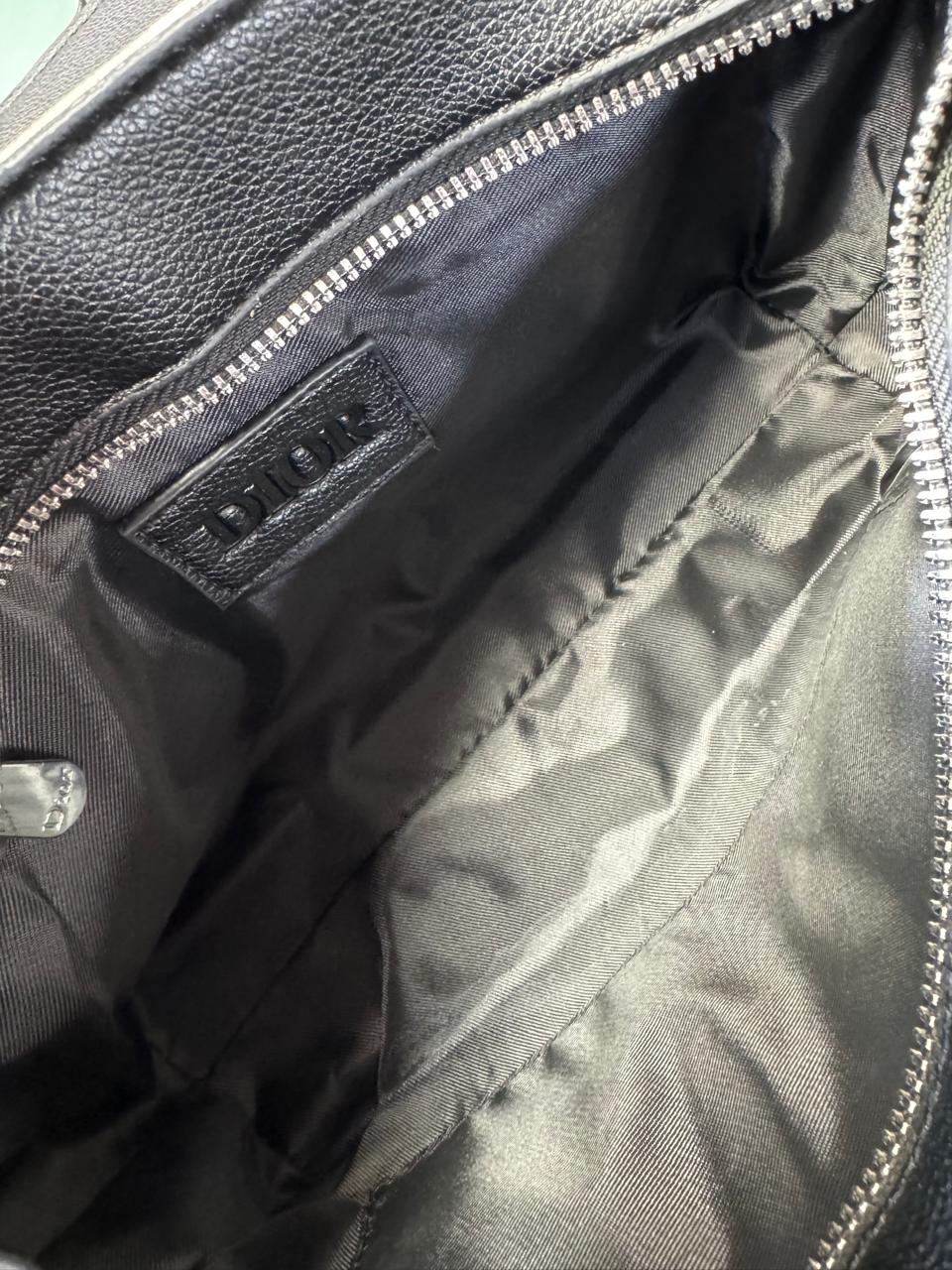 CROSSBODY CHRISTIAN DIOR 037 NEGRO/BLANCO