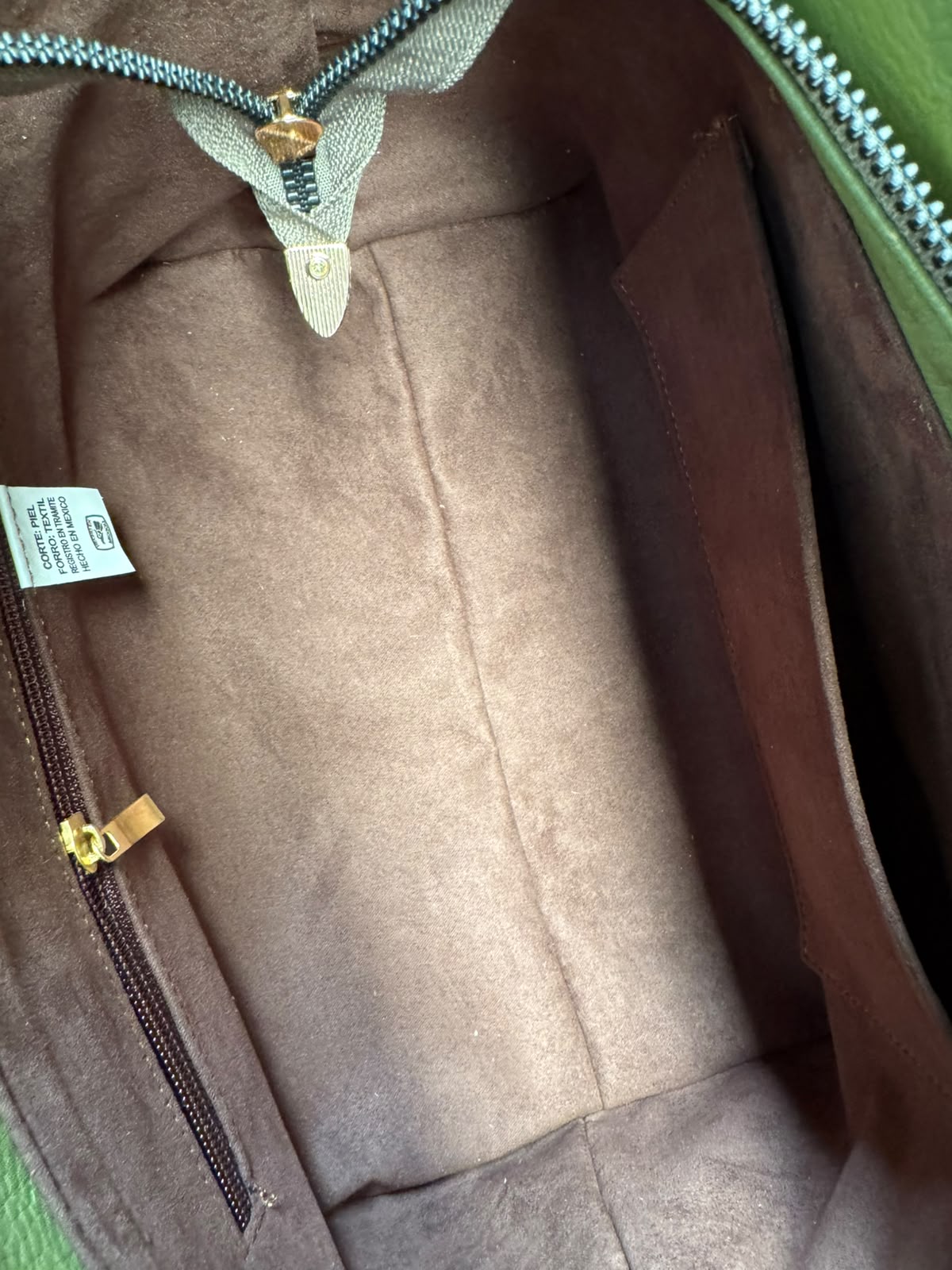 BOLSO GRISEL COCODRILO COLOR CAFE