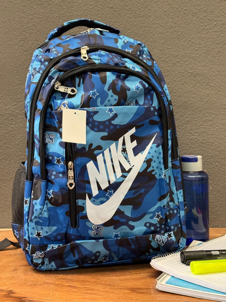 MOCHILA NIKE 061 CAMUFLAJE AZUL