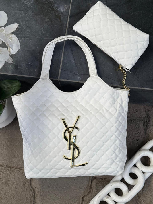 DUO YSL COLOR BLANCO