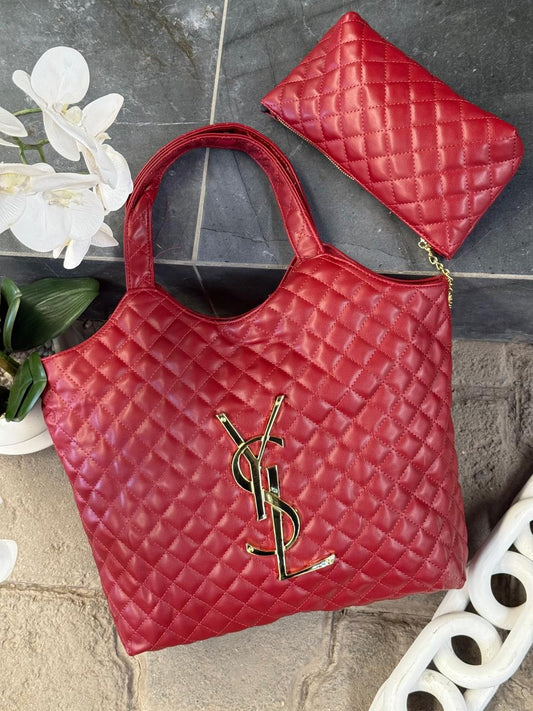DUO YSL COLOR ROJO