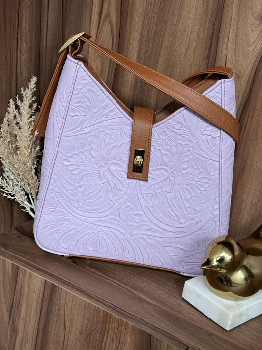 BOLSO YESSENIA COLOR LILA CRAZY
