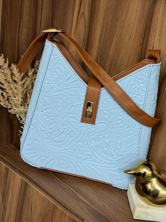 BOLSO YESSENIA COLOR CELESTE
