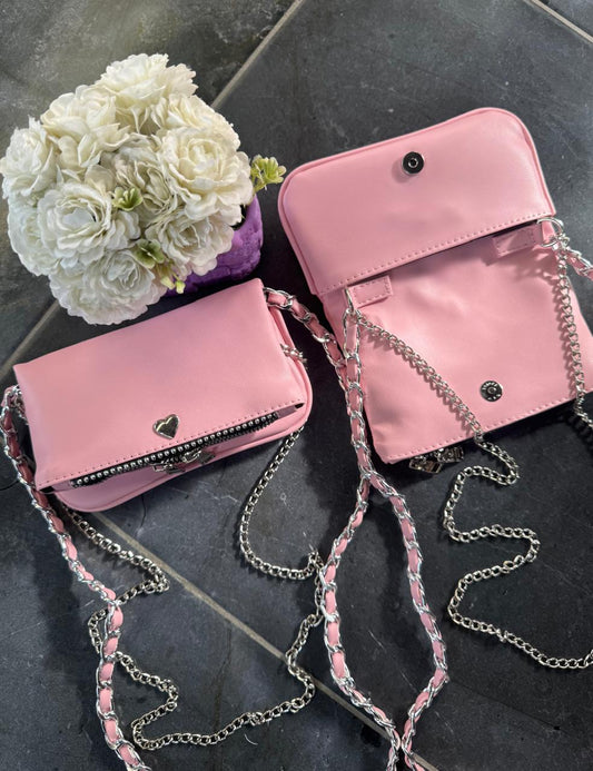 AMONET MINI ROSA PARAISO H/PLATA