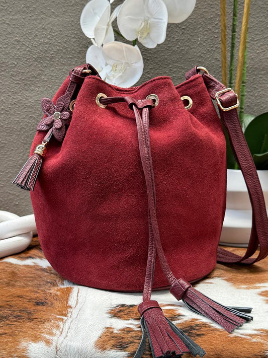 BUCKET MODELO INDIA COLOR VINO