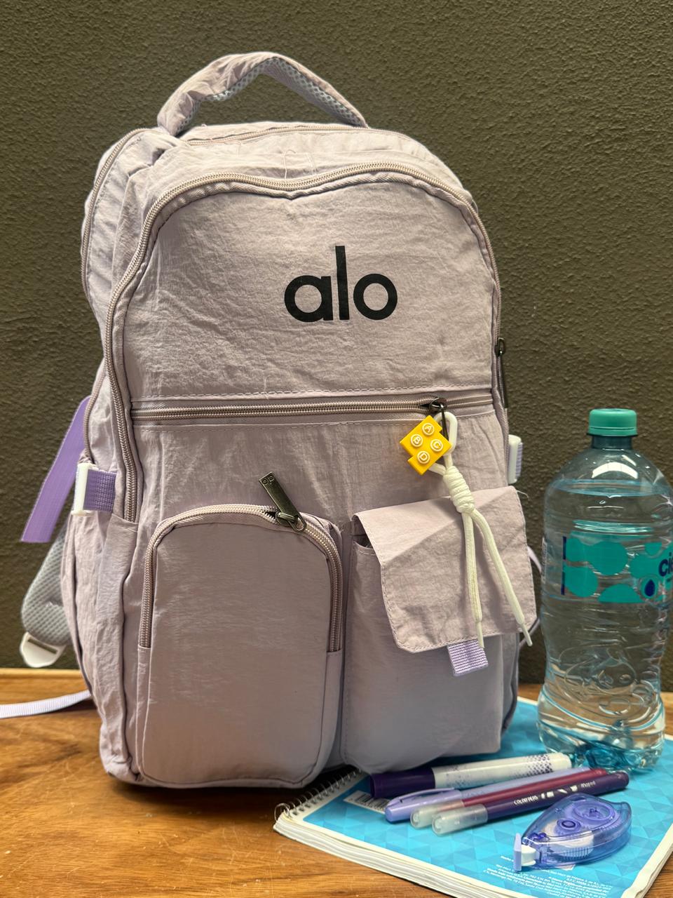MOCHILA ALO CARGO COLOR LILA
